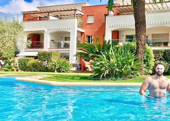 Hoteltype Penthouse 2 Beds, Parking, Wifi & Pool Stunning Views * Денія