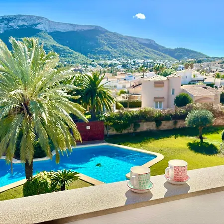 Apartmán Hoteltype Penthouse 2 Beds, Parking, Wifi & Pool Stunning Views Denia