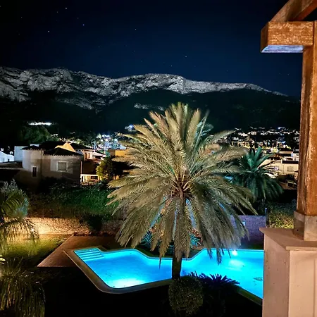 Hoteltype Penthouse 2 Beds, Parking, Wifi & Pool Stunning Views Денія